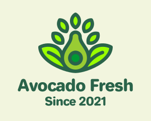 Avocado - Organic Avocado Farm logo design
