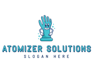 Sanitation Cleaning Glove Logo