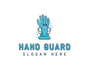 Glove - Sanitation Cleaning Glove logo design