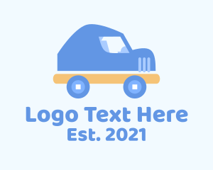 Early Education - Toy Car Travel logo design