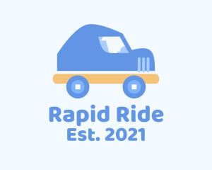 Cab - Toy Car Travel logo design