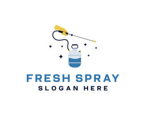 Spray - Pressure Pump Spray logo design
