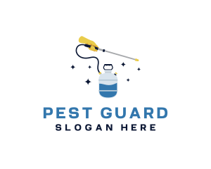 Pressure Pump Spray logo design