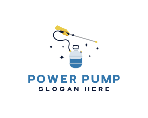 Pump - Pressure Pump Spray logo design