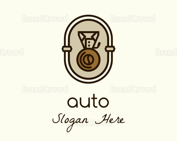 Cafe Barista Uniform Logo