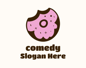 Strawberry Donut Bite Logo