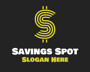 Bargain - Dollar $ Symbol logo design