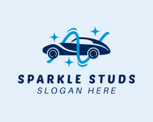 Sparkle Car Cleaning logo design