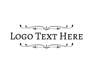 Hotel - Elegant Floral Ornament logo design