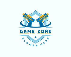 Toy Gun Game logo design