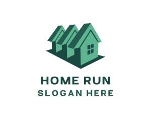 Home Subdivision Property logo design