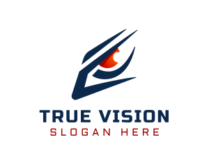 Gaming Sharp Eye Vision logo design