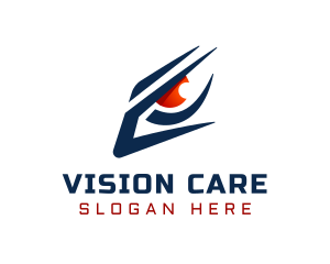 Gaming Sharp Eye Vision logo design