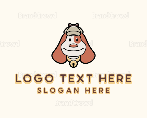 Hound Dog Pet Logo