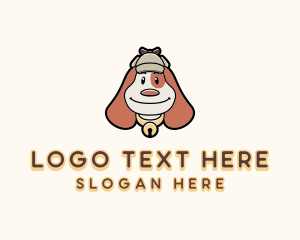 Popular - Hound Dog Pet logo design