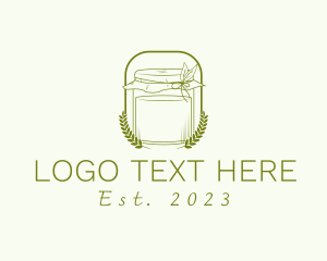 Jar - Organic Kombucha Jar logo design