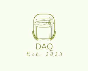 Fermentation - Organic Kombucha Jar logo design