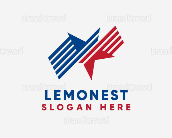 Political USA Star Logo