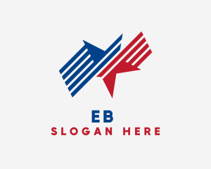 Political USA Star  Logo