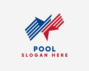 America - Political USA Star logo design