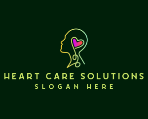 Mental Health Therapy Counseling logo design