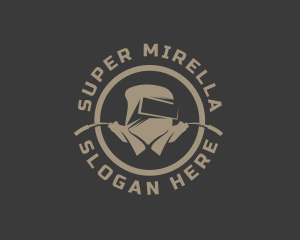 Industrial Welding Mask  Logo