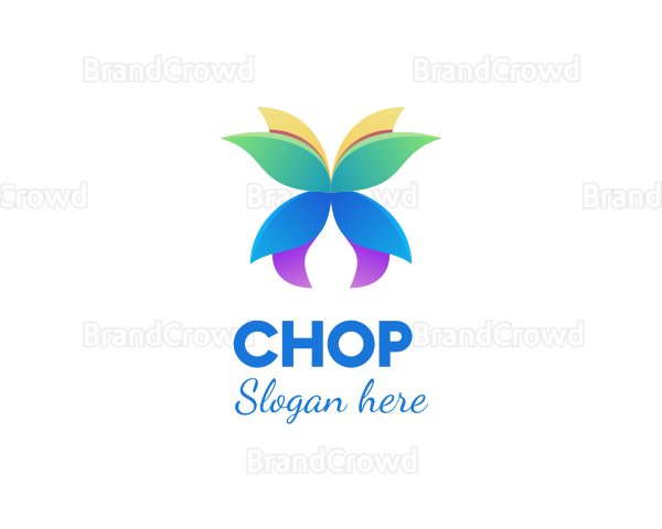 Flower Butterfly Spa Logo