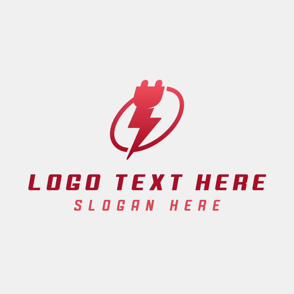 Thunder Electrical Plug Logo | BrandCrowd Logo Maker