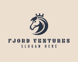 Horse Crown Legal logo design