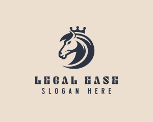 Legal - Horse Crown Legal logo design