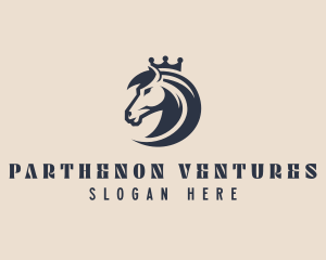 Horse Crown Legal logo design