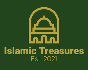 Islam - Islamic Mosque Structure logo design