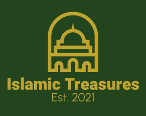 Islamic Mosque Structure logo design