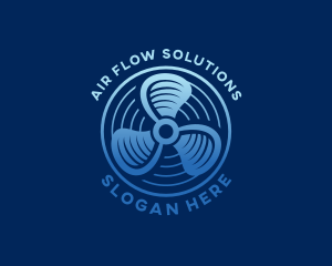 Air Fan Ventilation logo design