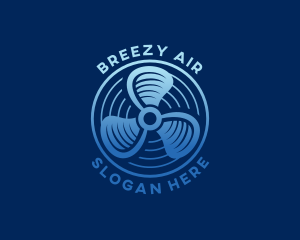 Air Fan Ventilation logo design