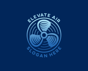 Air Fan Ventilation logo design