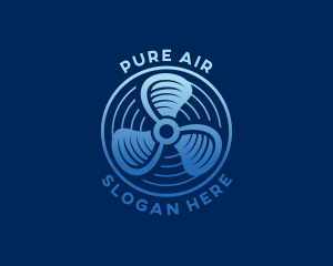 Air Fan Ventilation logo design