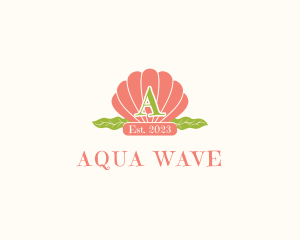 Ocean Clam Shell logo design