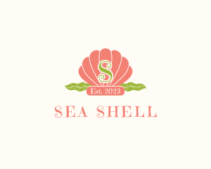 Ocean Clam Shell logo design