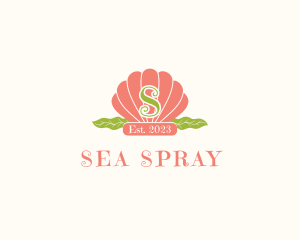 Ocean Clam Shell logo design