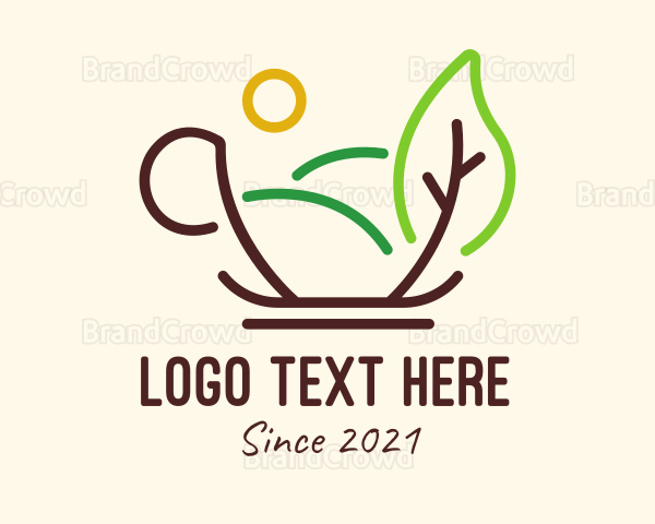 Eco Friendly Coffee Logo