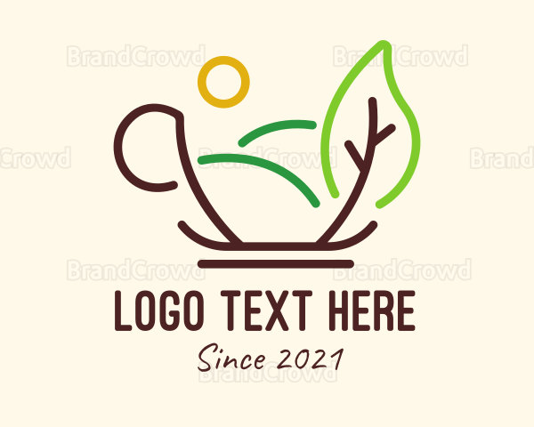 Eco Friendly Coffee Logo