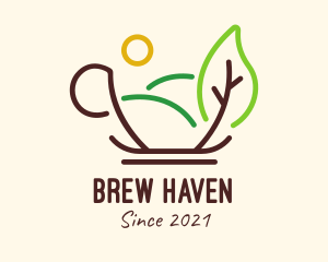 Eco Friendly Coffee  logo design