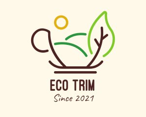 Eco Friendly Coffee  logo design