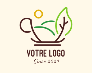 Espresso - Eco Friendly Coffee logo design