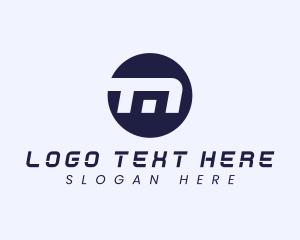 Letter M - Tech Business Letter M logo design