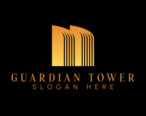 Building Tower Real Estate logo design