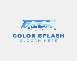 Car Pressure Water logo design