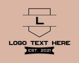 Architectural - Architecture Contractor Letter logo design