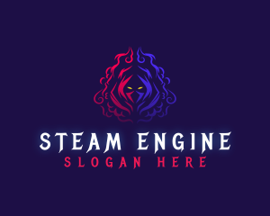 Ninja Clan Steam logo design